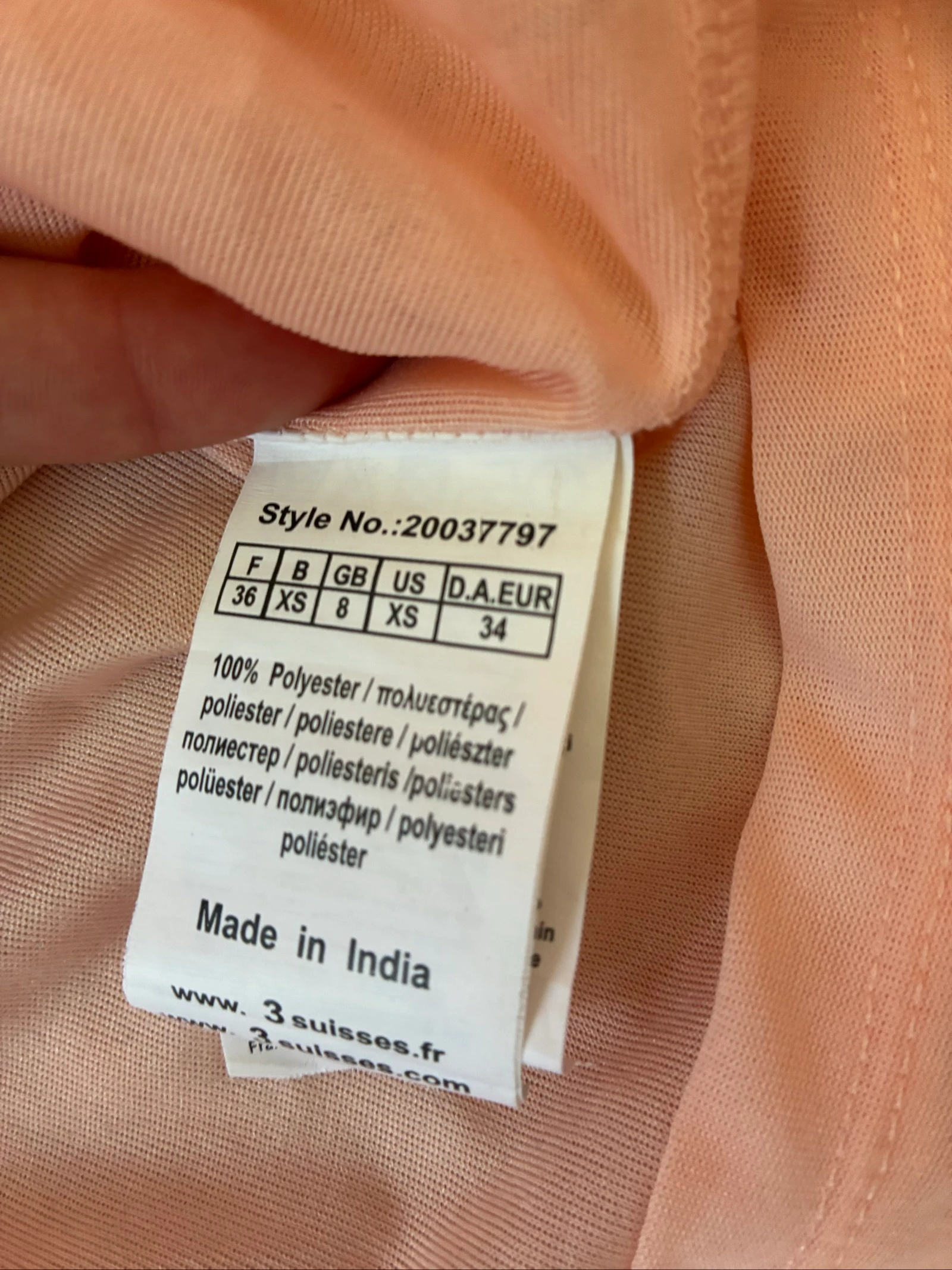 Robe été rose Melrose  – photo 4